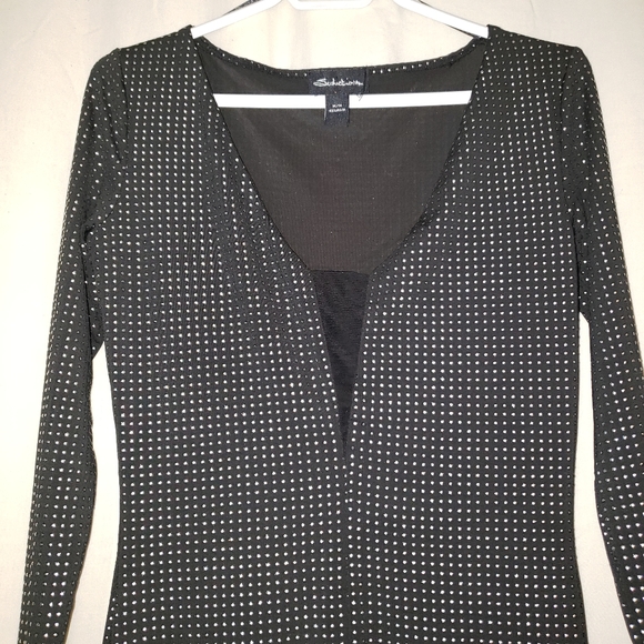 Mini Black Dress - Picture 2 of 3